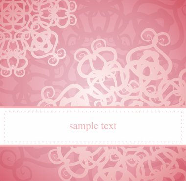 Classic elegant vector card or invitation clipart