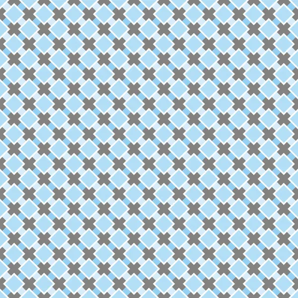 벡터 블루와 어두운 회색 패턴 완벽 한 배경 — 스톡 벡터
