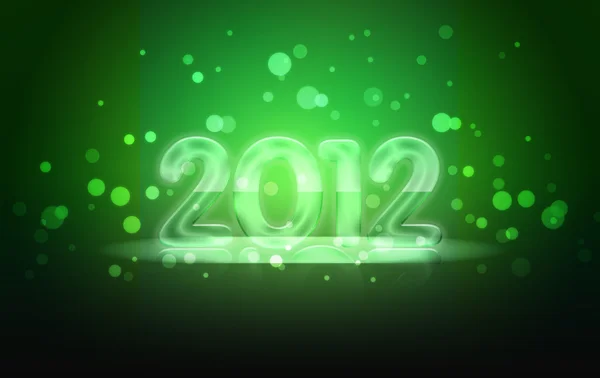 stock vector 2012 year