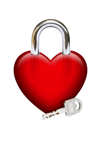 stock image Locked Heart