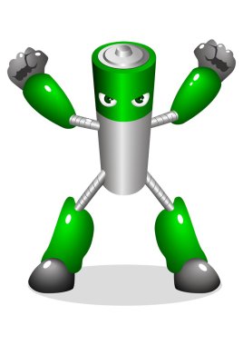 Super Battery clipart