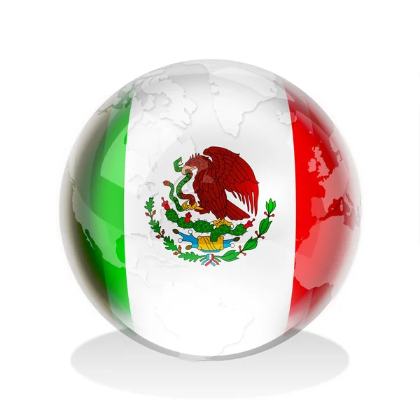 México Insígnia — Fotografia de Stock