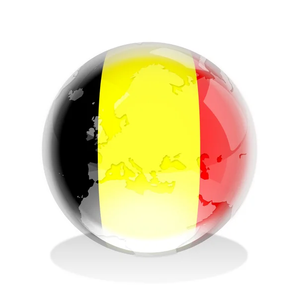 Бельгийская эмблема — стоковое фото