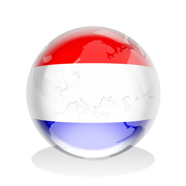 Нидерландская эмблема — стоковое фото