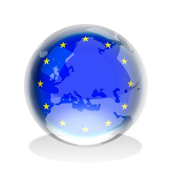 Διακριτικό σήμα της Ευρωπαϊκής Ένωσης — Φωτογραφία Αρχείου