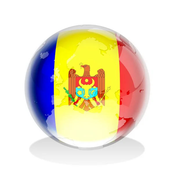 Moldova Insignia — Stock Photo, Image