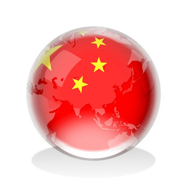 S Republiek van china insignia — Stockfoto