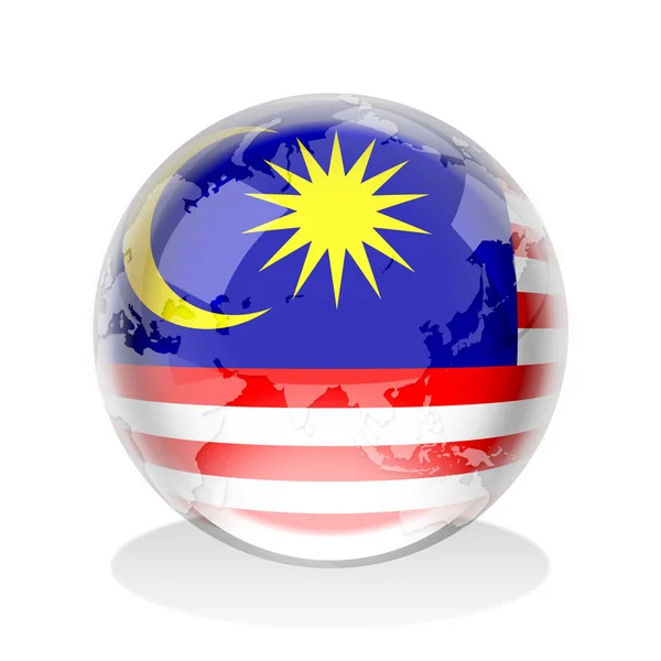 马来西亚徽章 — 图库照片