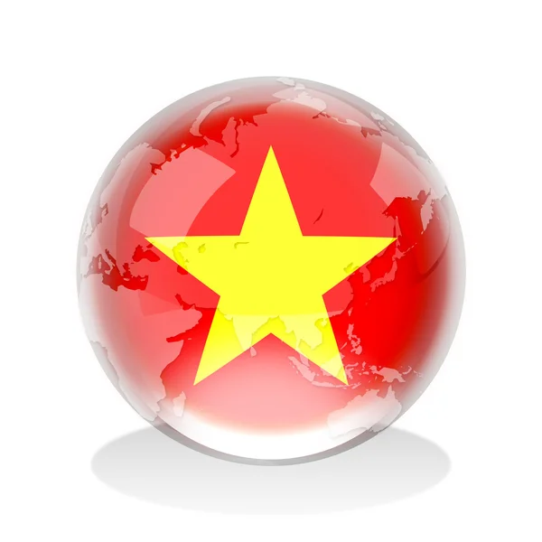 Вьетнамская эмблема — стоковое фото