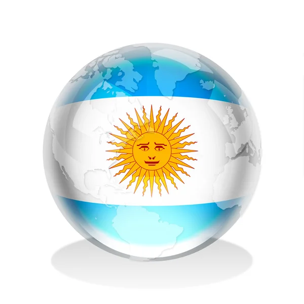 Argentinisches Abzeichen — Stockfoto