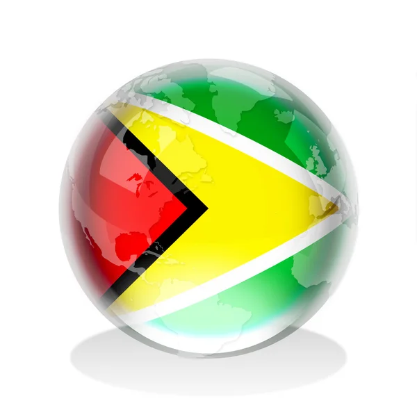 Guyana Insignia — Stock Photo, Image