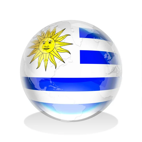 乌拉圭徽章 — 图库照片