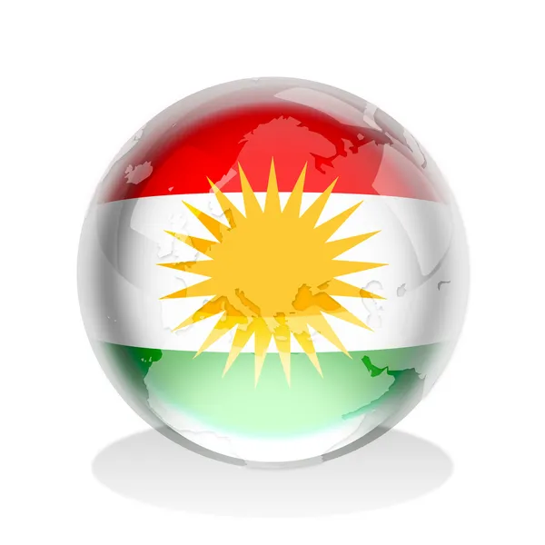 Kurdistan Insignia — Stock Photo, Image