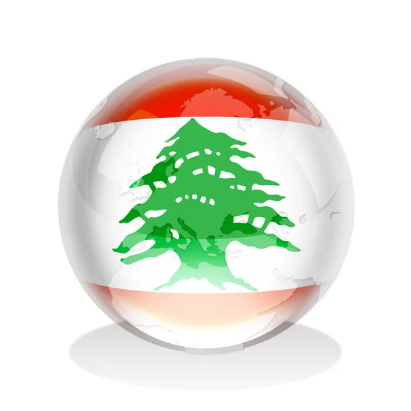 Libanon insigniaKürdistan amblemi — Stockfoto