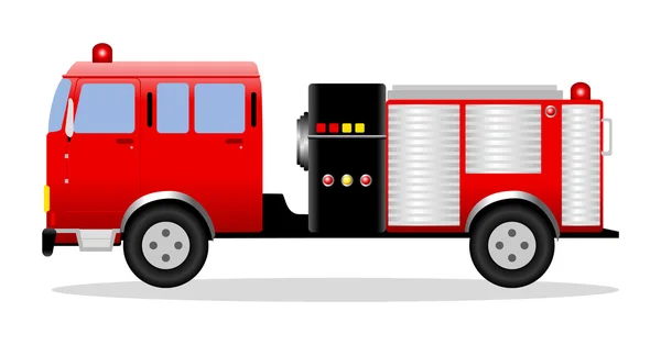 Brandweerauto — Stockvector