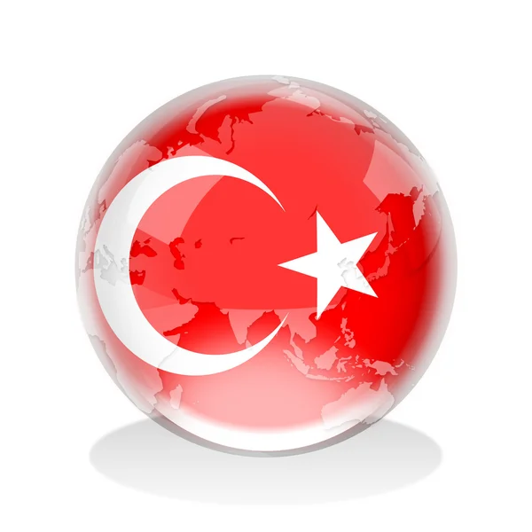 Turquia Insígnia — Fotografia de Stock