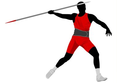 Javelin Throw clipart