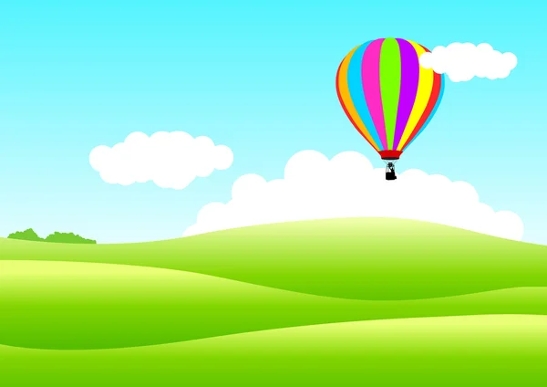 Vzduchový balón — Stockový vektor