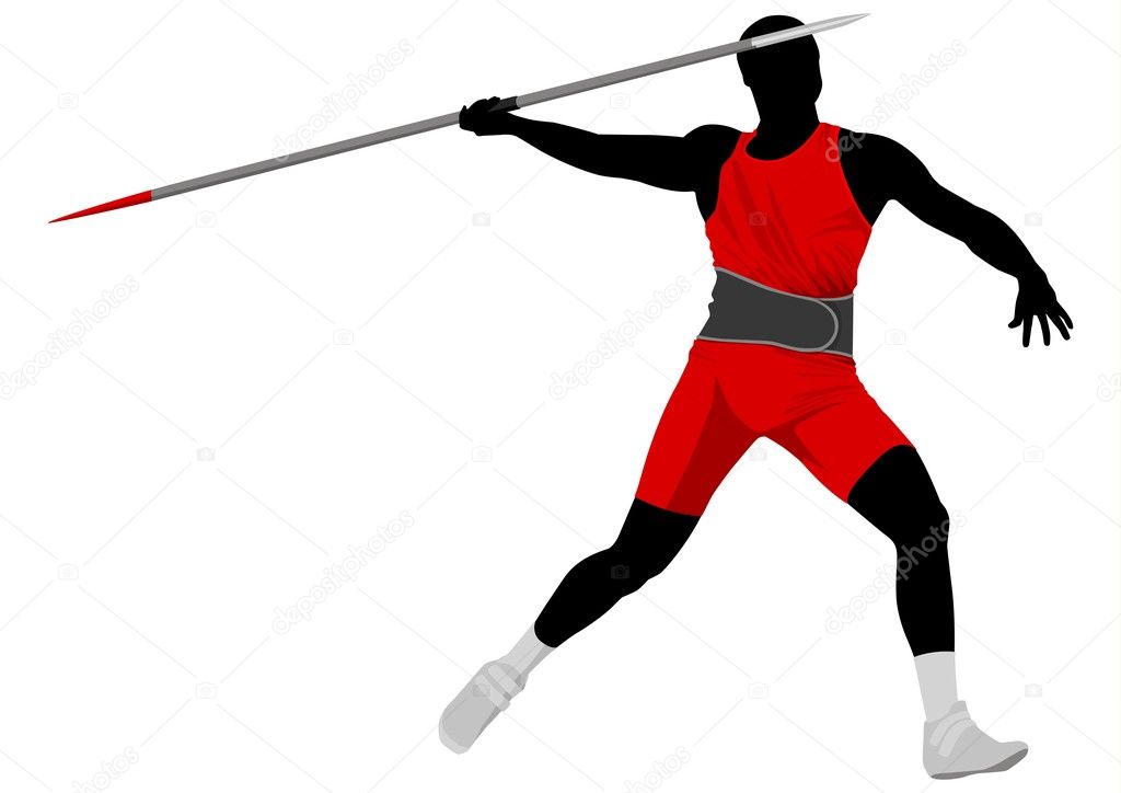 Javelin Throw Clip Art