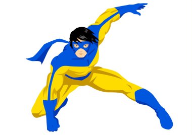 Superhero clipart