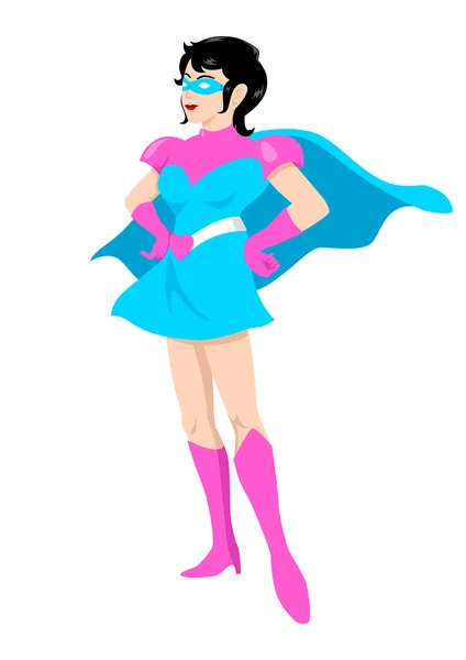 Superheroína — Archivo Imágenes Vectoriales