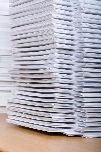 Stack of paper — Stock Photo, Image