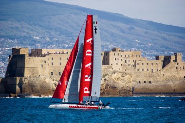 34th America's Cup World Series 2012 in Naples clipart