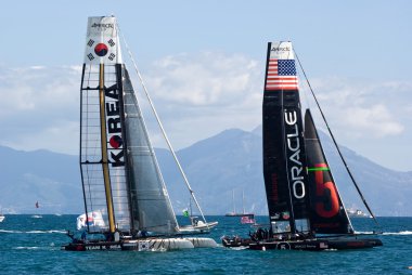 Dünya serisi 2012 Napoli'de 34 america's cup