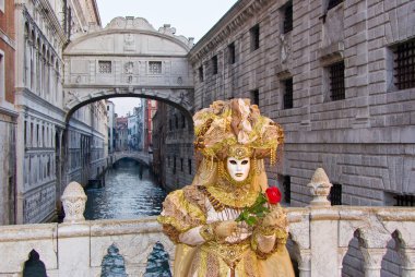 Mask, Carnival of Venice clipart