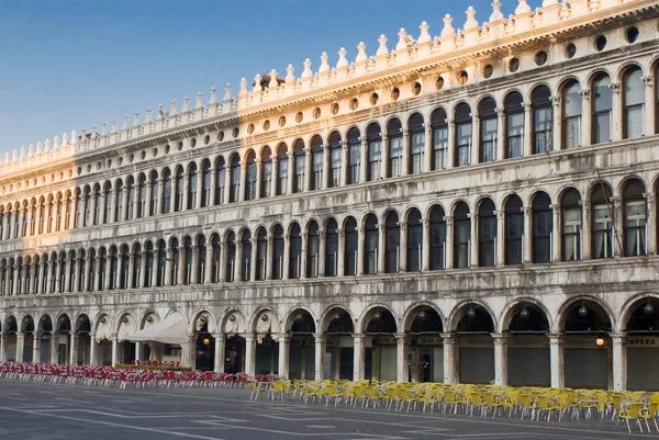 广场 san marco 在威尼斯 — 图库照片