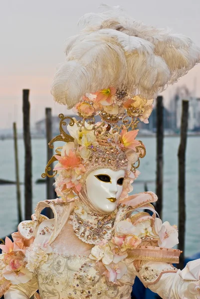 Máscara, Carnaval de Venecia — Foto de Stock