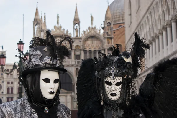 Máscaras, Carnaval de Venecia — Foto de Stock