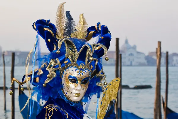 ヴェネツィアのカーニバル マスク ストック画像