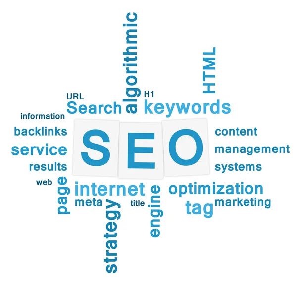 stock image SEO - search engine optimization concept