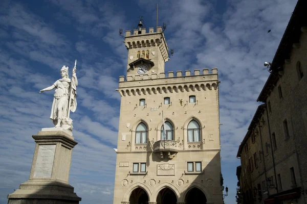 Square of freedom Republic of San Marino — Stock Photo, Image