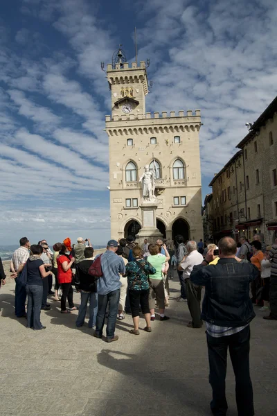 Stock image Square of freedom Republic of San Marino