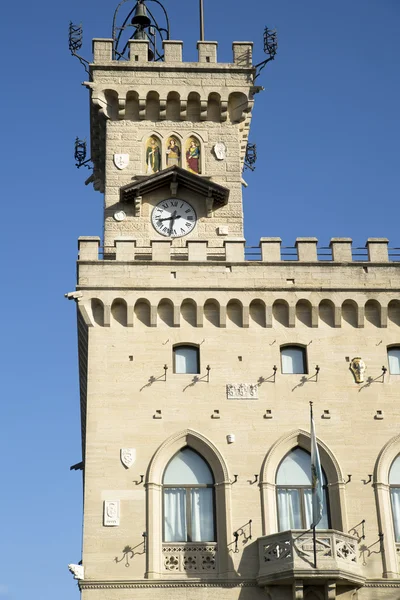 A szabadság a San Marino Köztársaság tér — Stock Fotó
