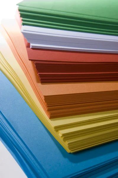 Verem a színes papír — Stock Fotó