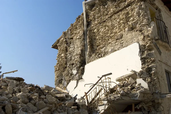 Знищення землетрусу — стокове фото