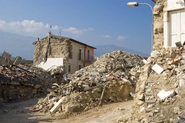 Distrugerea cutremurului — Fotografie, imagine de stoc