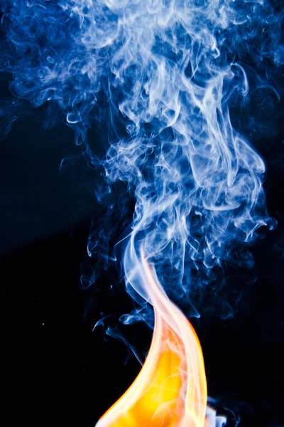화재 및 연기 — 스톡 사진