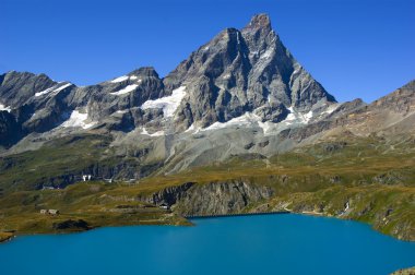 Mavi Göl cervinia, İtalya