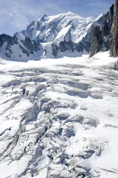 Italienska Alperna mont blanc — Stockfoto