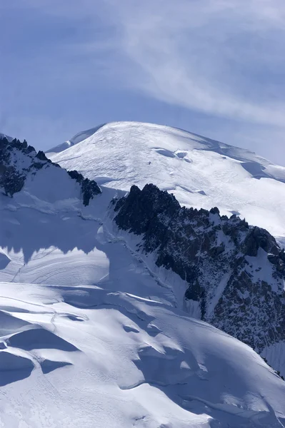 Italienska Alperna mont blanc — Stockfoto