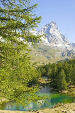 Mavi Göl cervinia, İtalya