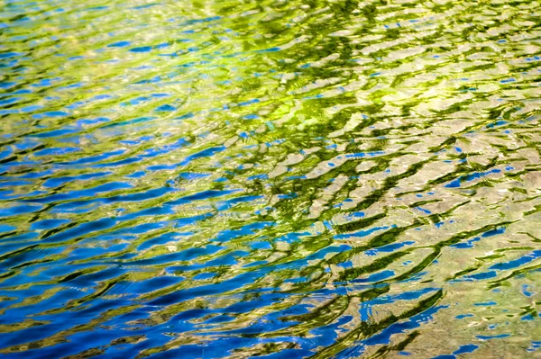 Die Farben des Wassers — Stockfoto