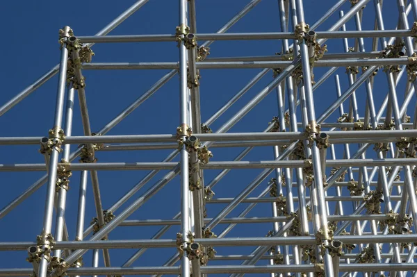 Säkerhet struktur byggnadsställningar — Stockfoto
