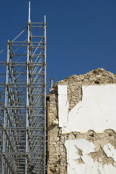 Veiligheid structuur steigers — Stockfoto