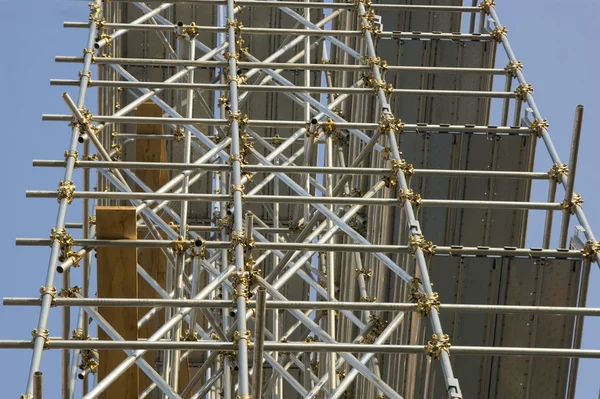 Security structure scaffolding — Stock Photo, Image