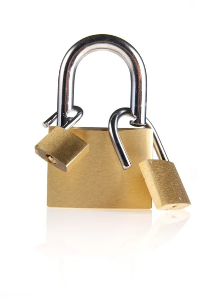 stock image Family of padlocks